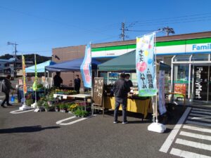 阿久根波留店での販売会写真