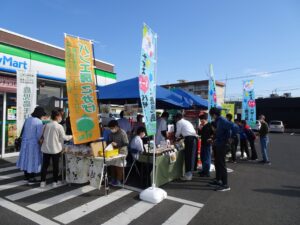 鹿屋寿三丁目店での販売会写真