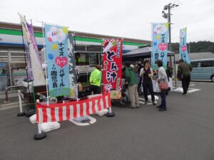 姶良平松店での販売会写真